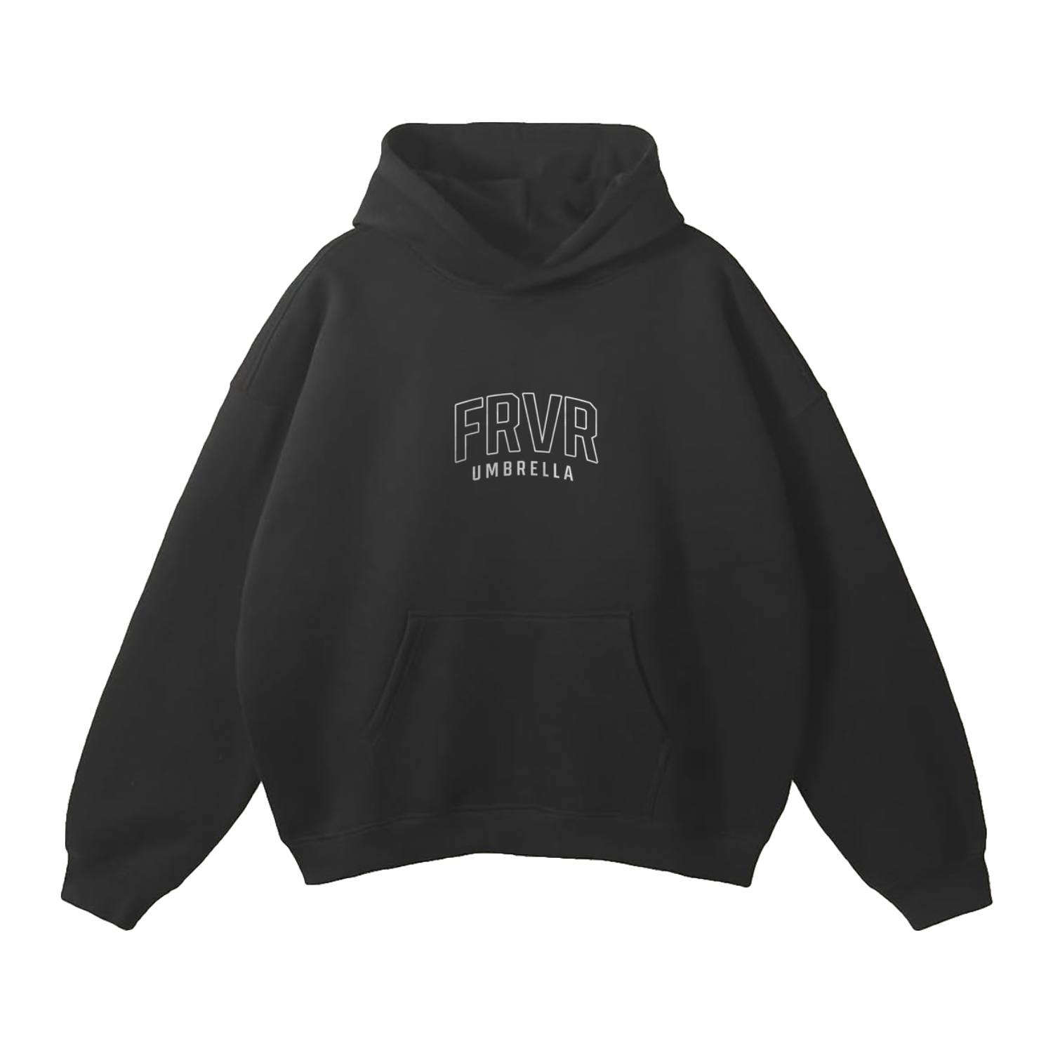 FRVR Black Hoodie