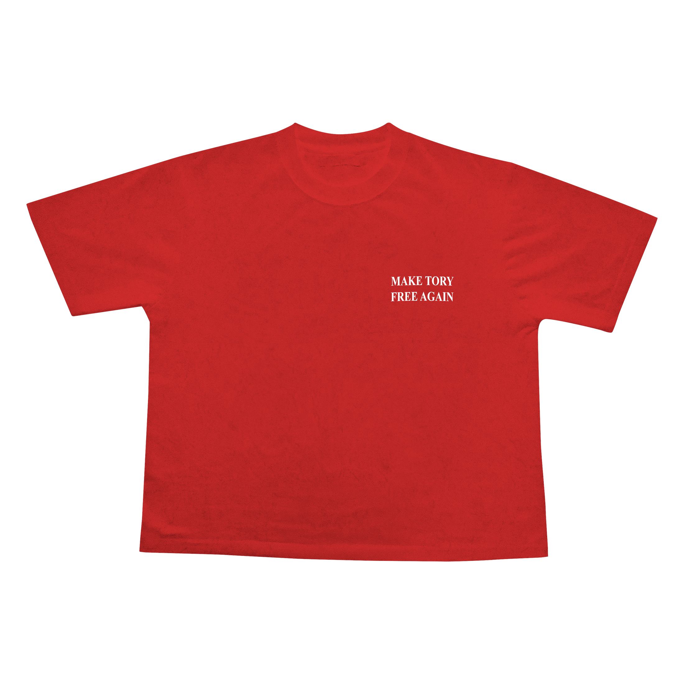 Make Tory Free Again Tee (red / black)