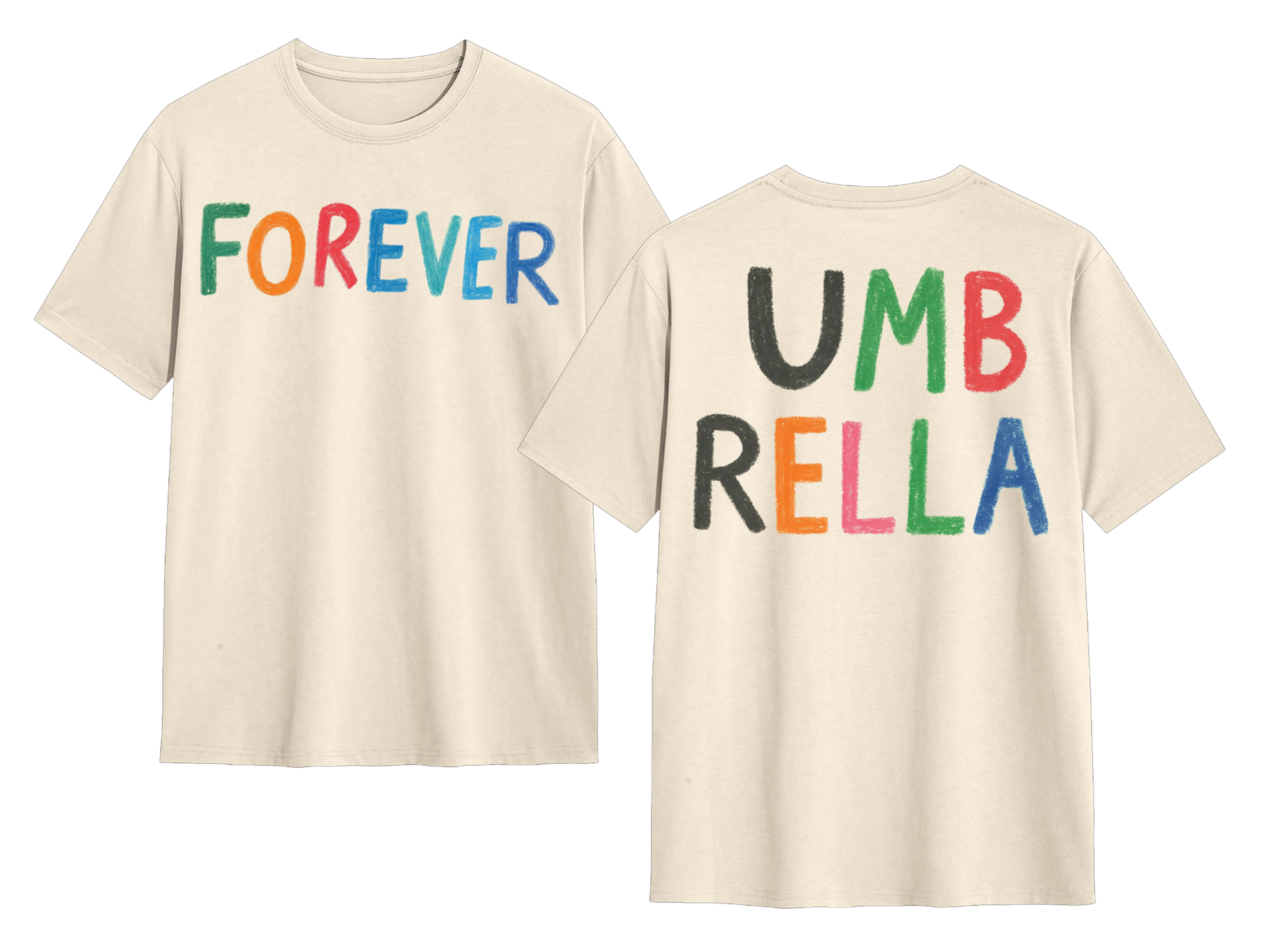 Sketch Forever Umbrella tee